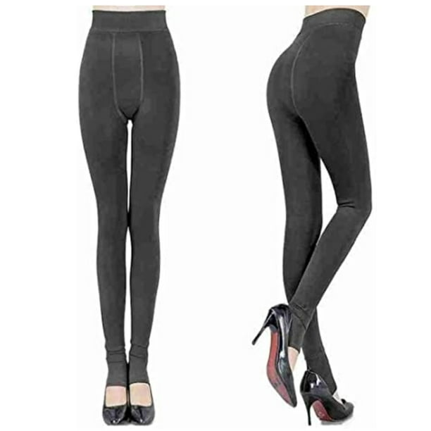 Womens Thermal Warm Winter Thick Fleece Lined Skinny Slim Leggings Stretch Pants Womens Thermal Warm Winter Thick Fleece Lined Skinny Slim Leggings Stretch Pants